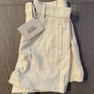 NEW Love Bonito Rowanne Denim Tailored Cuff Shorts